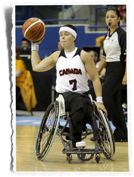 Canadian Parapan Am Womens Wheelchair Basketball Team Forge Their Way