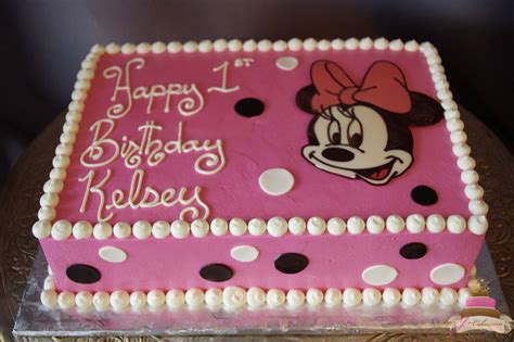 Mickey And Minnie Sheet Cake