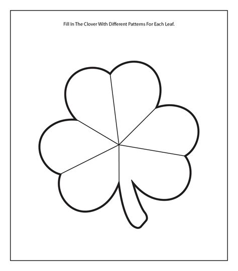 10 Best Printable Shamrock Template Cutouts Pdf For Free At Printablee