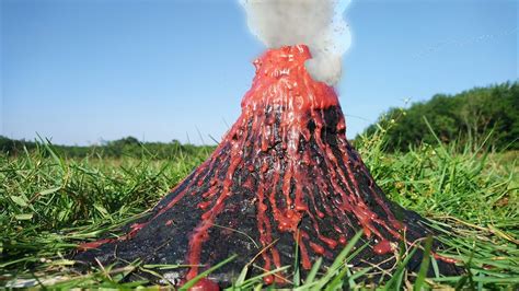 Make Simulation Model Of Volcano Eruption Youtube