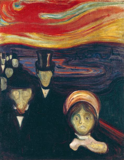 Anxiety Edvard Munch Artwork On USEUM