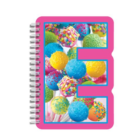 Picture of E Initial Notebook | Colorful stationery, Stationery, Initials