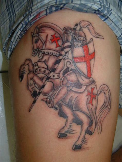 He has have been tattooing since 2006. St. George tattoo