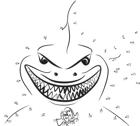 All of it in this site is free, so you can print them as many as you like. finding nemo shark coloring pages | Disney | Pinterest ...