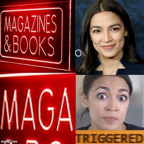 Triggered Aoc Imgflip