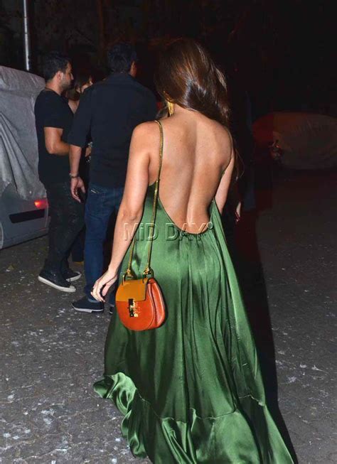malaika arora oozes oomph in a backless dress at a party bollywood fashion style beauty
