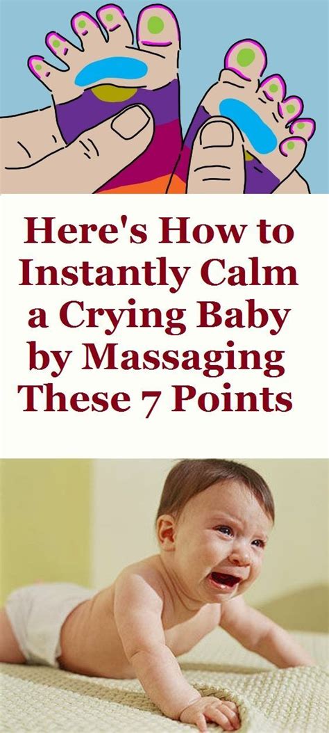 Heres How To Instantly Calm A Crying Baby By Massaging These 7 Points