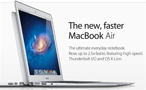 Available in 5th generation and 7th generation variations, apple laptops are here to impress and stay. MacBook Air 2011 Refresh & Mac Mini 2011 Refresh Official ...