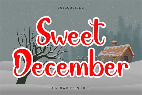 Sweet December Font By One Design · Creative Fabrica