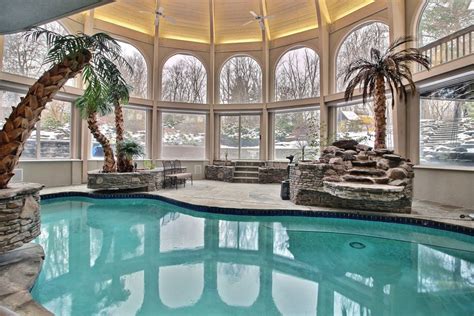 Mansion With Indoor Pool