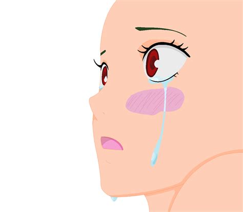 Crying Girl Base By Maciethehedgehog On Deviantart