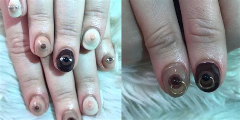Nail Artist Mei Kawajiris Boob Manicure Is Going Viral Allure