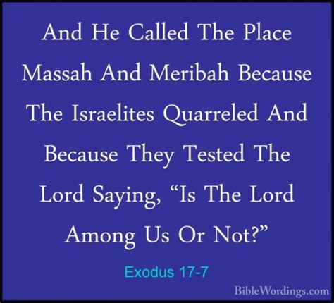 Exodus 17 Holy Bible English