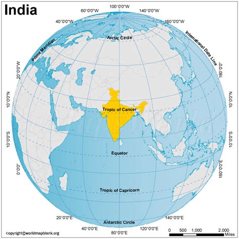 Location Of India On The World Map Blank World Map