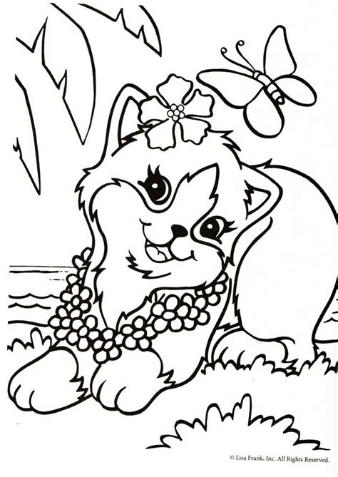 Printable Lisa Frank Coloring Pages Free - Coloring Home