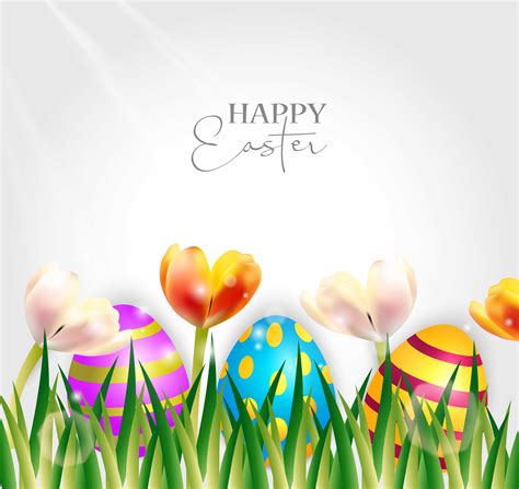 Vector Illustration Of Happy Easter Holiday 370921 Vector Art At Vecteezy