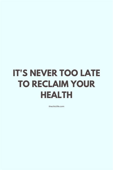Its Never Too Late To Reclaim Your Health A Personal Story About
