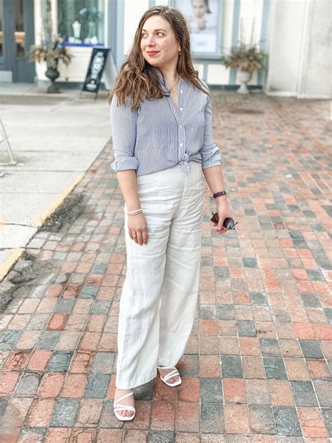 How To Style Linen Pants Curated By Jennifer
