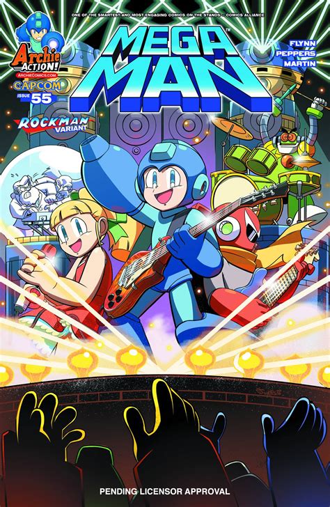 Mega Man 55 Jampole Cover Fresh Comics