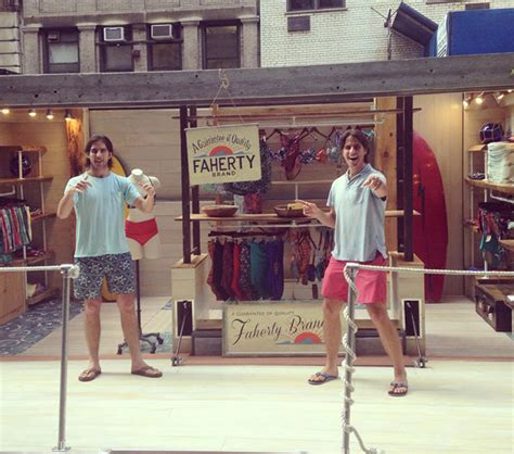 Faherty Brand Mobile Pop Up Launches In Nyc