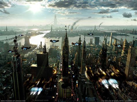 25 Stunning And Futuristic Digital Matte Paintings For Your Inspiration