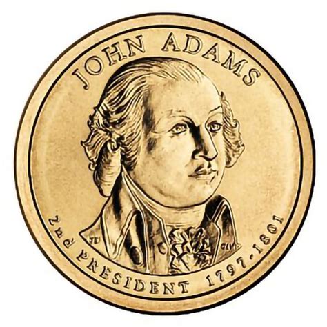 2007 P John Adams Presidential Dollar Collectible Presidential