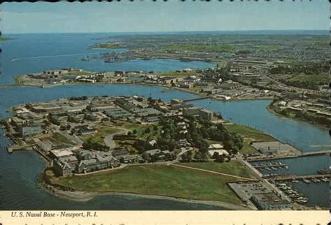 Us Naval Base Newport Ri Postcard