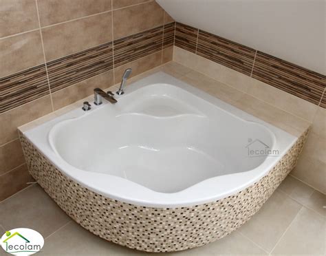 Modernes, formschönes design lässt ihr badezimmer in neuem glanz erstrahlen! Badewanne Eckwanne Samanta 150 x 150 cm ECOLAM