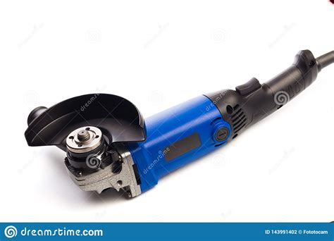 Angle Grinder Isolated On A White Background Stock Photo Image Of