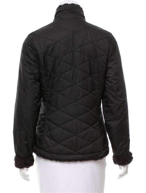 The North Face Quilted Zip Up Jacket Clothing