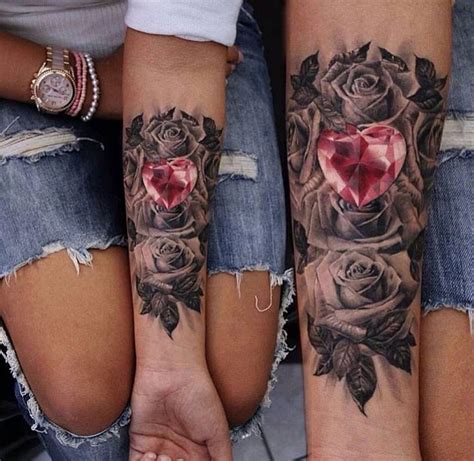 Rose Diamond Tattoos Tattoos For Women