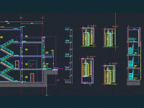 Stairs Dwg Section For Autocad Designs Cad