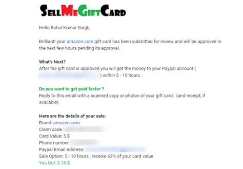You can sell your gift card on gift card spread after entering your card balance and seeing the buyback price. Tech Rajput: How to convert an amazon gift card to cash?