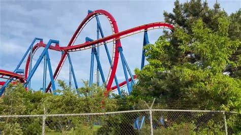 Six Flags Great America Superman Ultimate Flight Off Ride Footage No Copyright Youtube