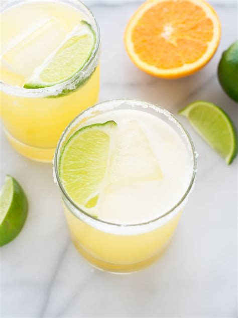 Skinny Margarita Recipe With Agave And Lime