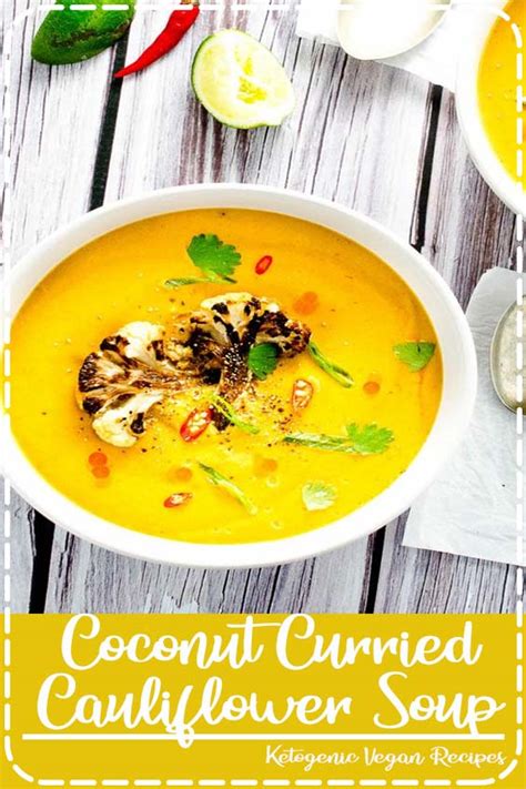 Coconut Curried Cauliflower Soup Julia Recipes