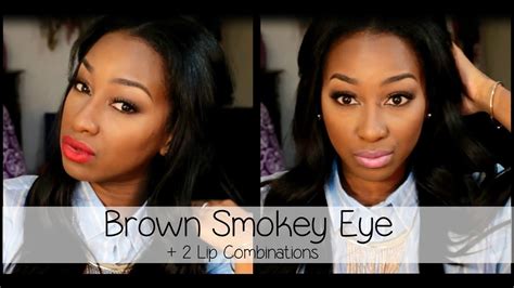 Easy Brown Smokey Eye Tutorial Kellster Youtube