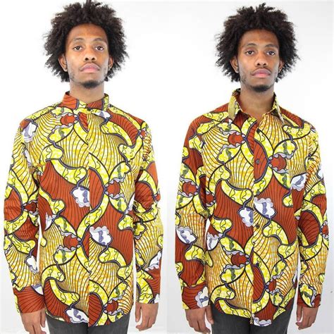 48 Male Ankara Shirt Designs That Are Ruling