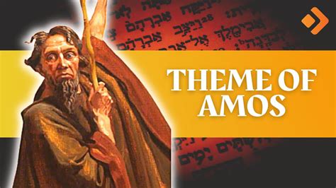 Book Of Amos In Depth Bible Study 4 Theme Of Amos Allen Nolan Youtube