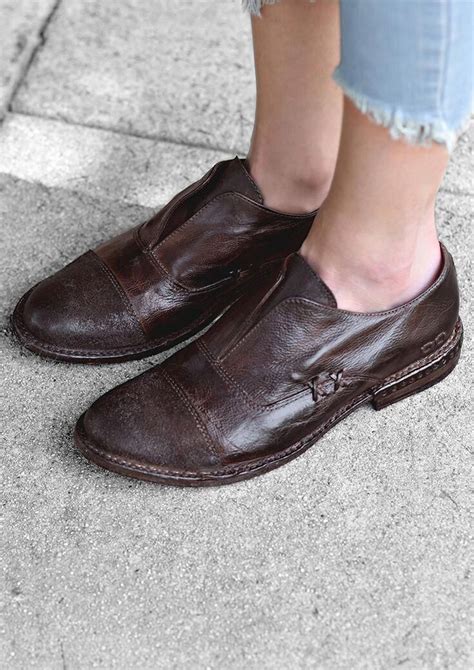 Dark Brown Leather Oxford Style Made By Bedstu Perfect For A Day In