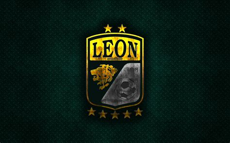 Le fc lyon accompagne ses adhérents sur les terrains de l'éducation, l'emploi, la solidarité, la sensibilisation aux enjeux environnementaux et la culture. Download wallpapers Club Leon FC, Mexican football club, green metal texture, metal logo, emblem ...