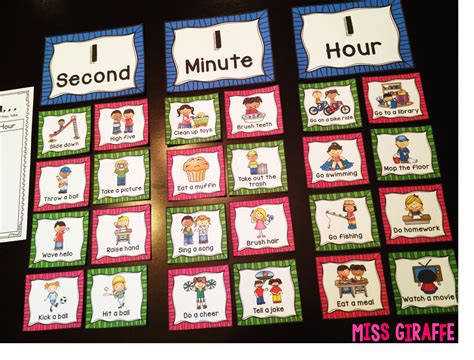 These programs often do not allot enough instructional time to help children learn how to put this knowledge to use in reading actual words, sentences, and. Miss Giraffe's Class: Telling Time in First Grade