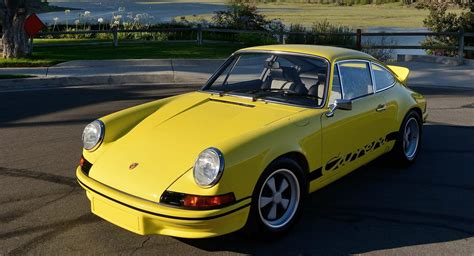 Paul Walkers 1973 Porsche 911 Carrera Rs 27 Going Up For Auction In