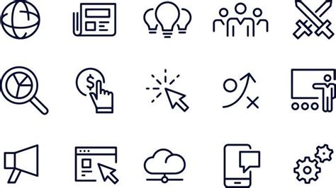 Line Icons Vector Art Icons And Graphics For Free Download