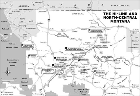 Mont08the Hi Line And North Central Montana Moon Travel Guides