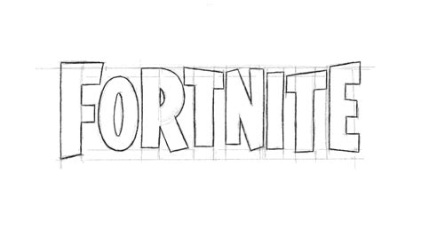 How To Draw The Fortnite Logo 4 Simple Steps Fakeclients Blog