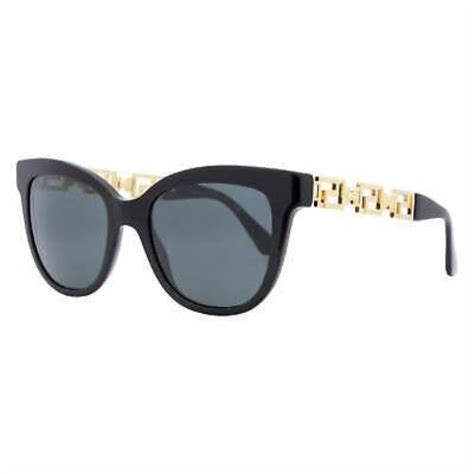 Versace Square Sunglasses Ve4394 Gb187 Black 54mm 4394 074121043727