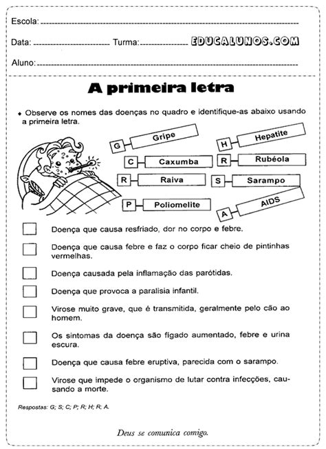 Atividades De CiÊncias Para O 4º Ano Ensino Fundamental