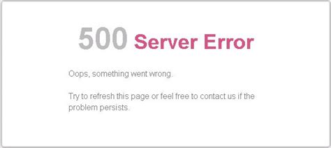 (an error has occurred.) same issue when connecting with through powerbi i've tried using local nav user and basic authentication and the issue is still the same. HTTP Error 500 - How To Fix 500 Internal Server Error