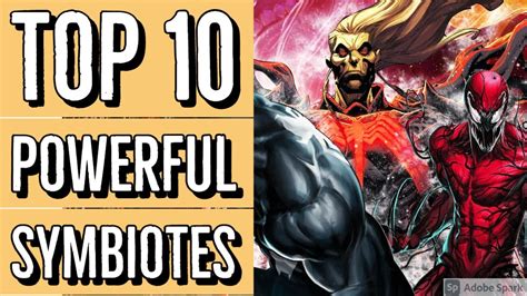 Top 10 Most Powerful Symbiotes Youtube